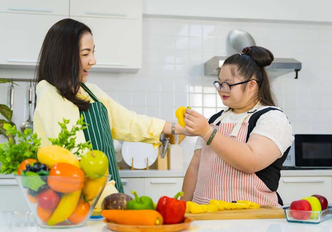 Tips for Promoting Dietary Changes in Individuals with Down Syndrome