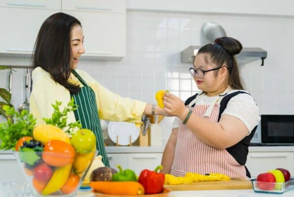 t people with Down syndrome have a higher risk of obesity and developing Alzheimer’s disease, it’s important to act and promote healthier lifestyles considering prevention