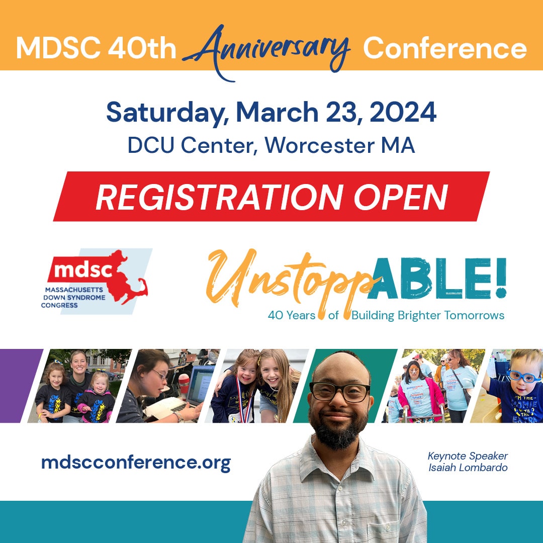 Massachusetts Down Syndrome Congress Conference 2024